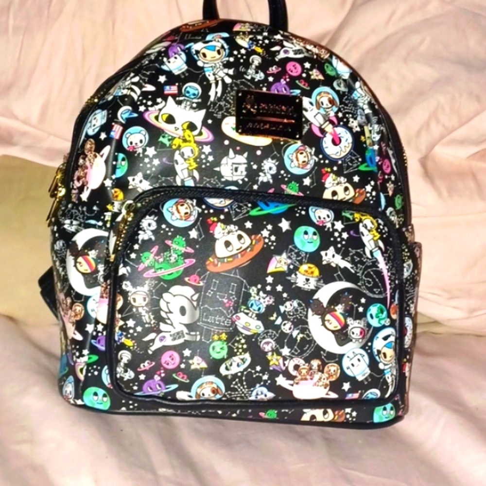 Tokidoki Mescusa Black Backpack